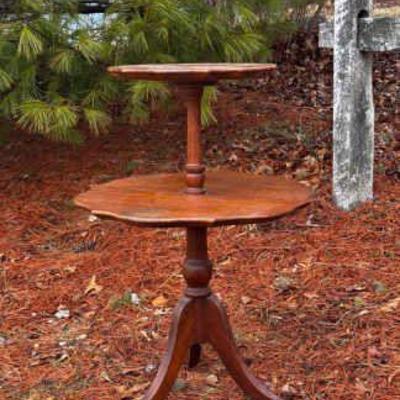 Two Tier Pie Table

