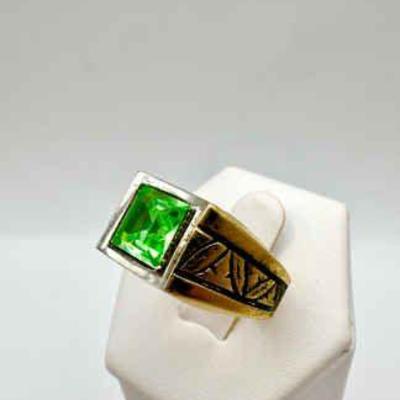14K Gold Electroplated Ring
