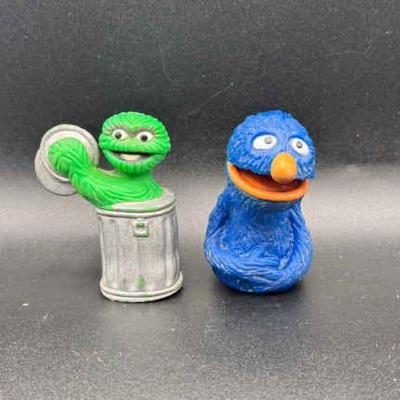 (2) Sesame Street Mini Toys
