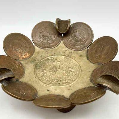 Mexican Coin Ashtray