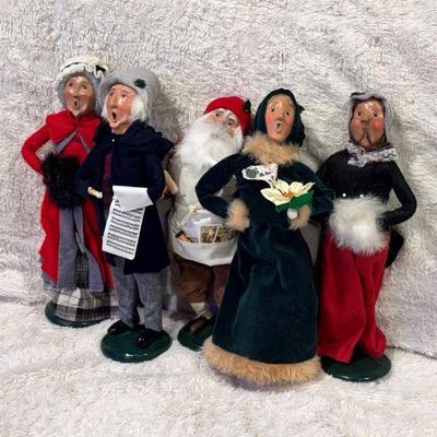 (5) 13.5” Byers Holiday Figurines
