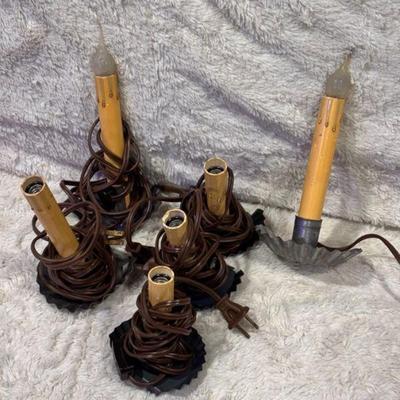 (6) Lightbulb Candlesticks
