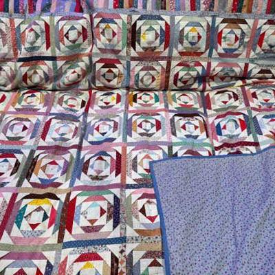 Hexagon Style Hand Made Quilt
