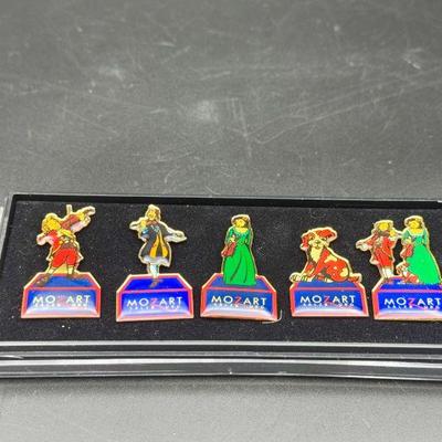 Mozart Salzburg Pins

