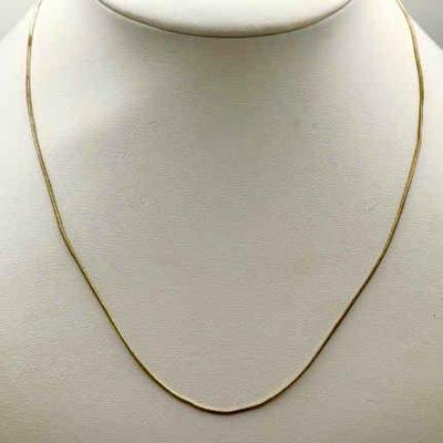 925 Stamped Sterling Silver Chain Necklace
