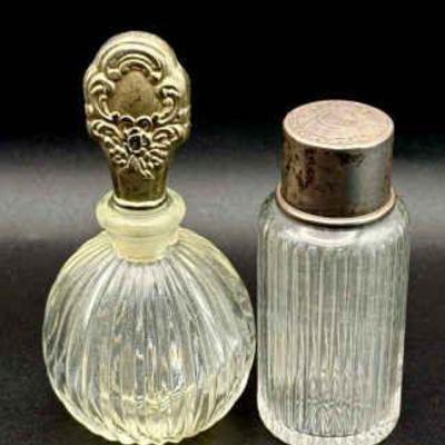 (2) Vintage Perfume/Scent Bottles

