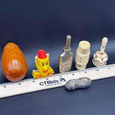 (6) Unique Sewing Accessory Vessels
