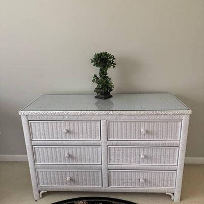 Wicker Dresser