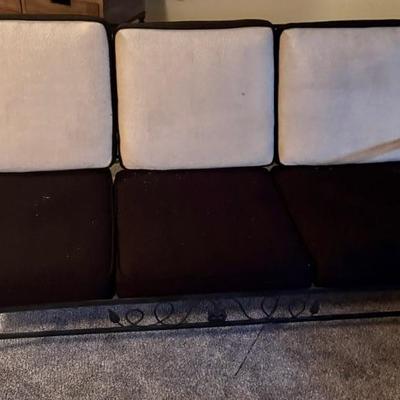 Vintage Metal Porch Sofa