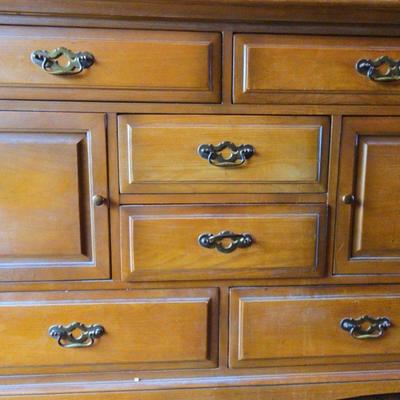 1930s Furniture Makers Original China Cabinet-Hutch