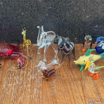 Miniature Glass Figurines