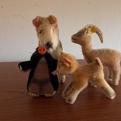 Small Vintage Steiff Animals 