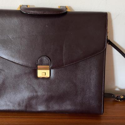 Brown Leather Briefcase