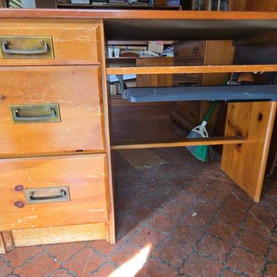 Knotty Pine Desk