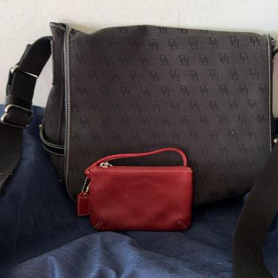 Dooney & Burke Black Satchel/Coach 