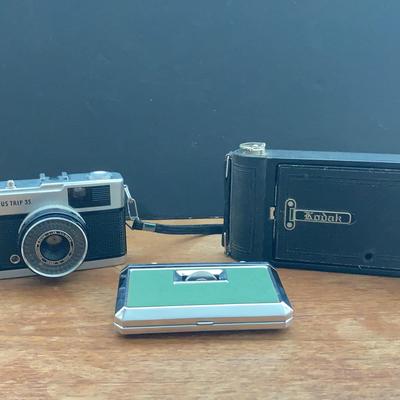 Olympus Trip 35 & Kodak Film Cameras 