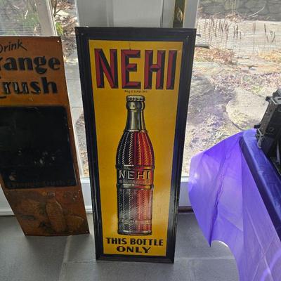 Vintage Nehi metal sign KOOSOLD