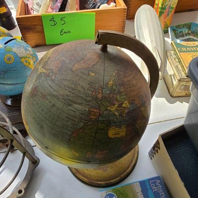Antique globe