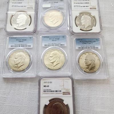 silver dollars