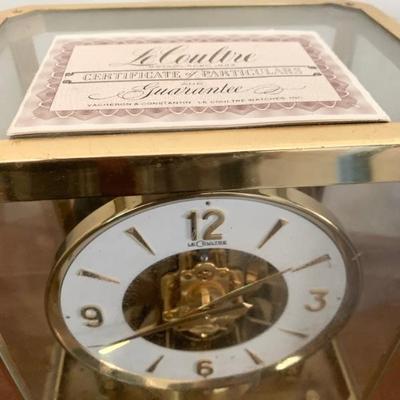LeCoultre  Atmos Clock