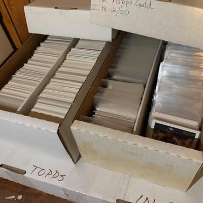 TONS of loose cards in boxes 