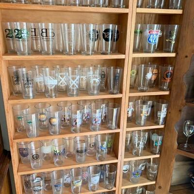 Hundreds of Beer Glasses 