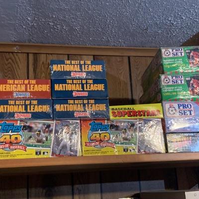Baseball Cards Sealed Boxes