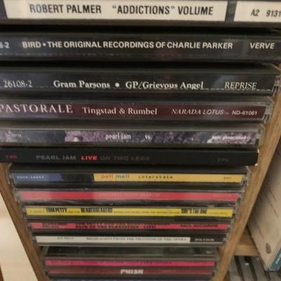 Hundreds of CDs