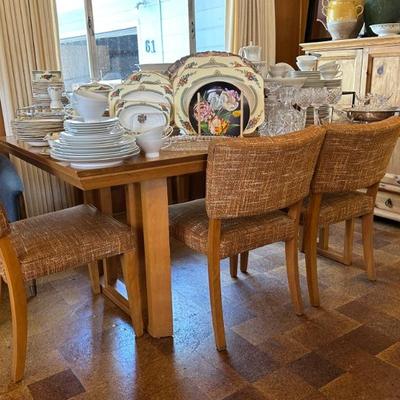 Conant Ball Maple dining table