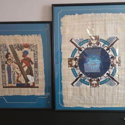 Ml102 egyptian papyrus art