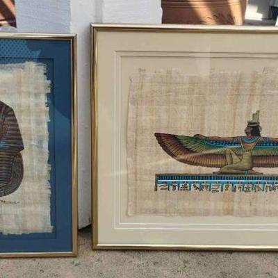 Ml103 egyptian framed art