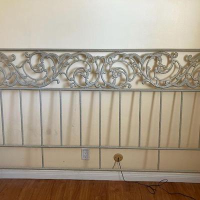 Ml111 ornate king headboard