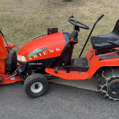 Ariens 1640H Hydrostatic Lawn Mower & Snowblower Combo 
