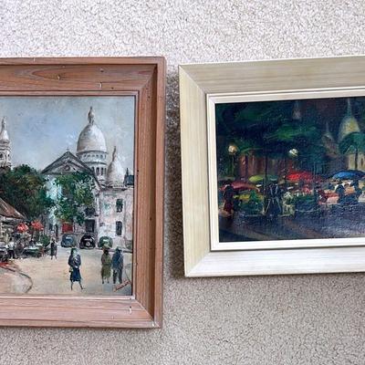 Pair of Italian Oil Paintings