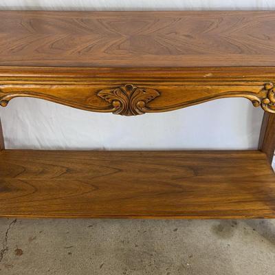 Oak Sofa Table 