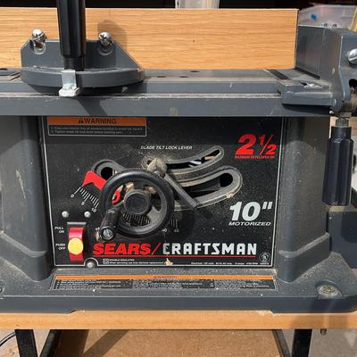 Craftsman 10” Table Saw