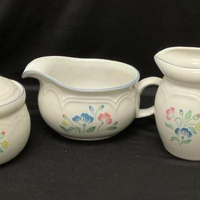 “Floral Expressions” Stoneware 