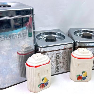 Vintage “Lincoln” Canisters and More