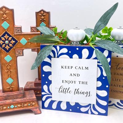 “Grassland’s” Standing Cross Decor and More