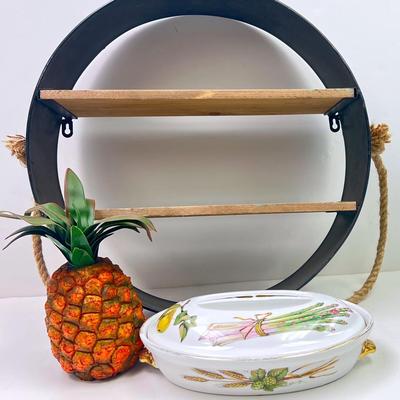 Metal Circle Shelf and More
