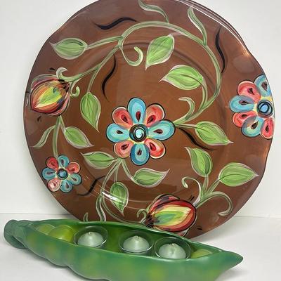 "Southern Living" Floral Platter and More 