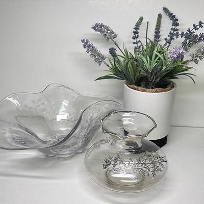 Vintage "Fostoria" Floral and More 