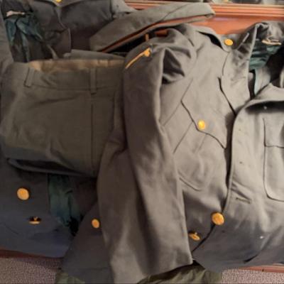 2 Vintage Military Uniforms