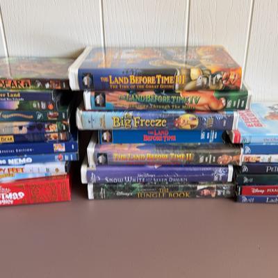 Children’s Disney DVD & VHS Movies