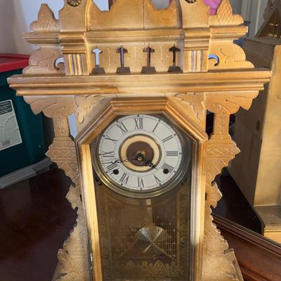 Vintage Clock Made To Look Old