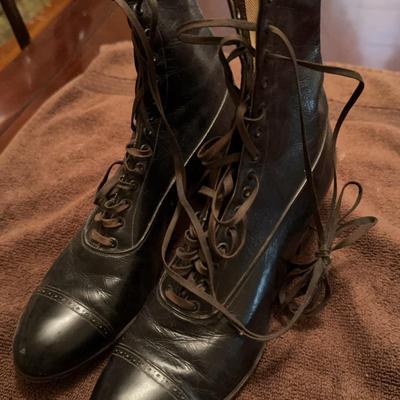 Antique Pair Of Women’s Boots