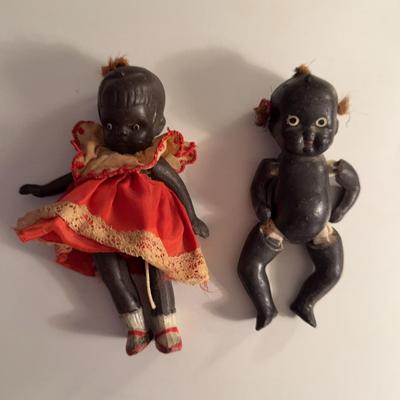 2 Vintage Small Dolls