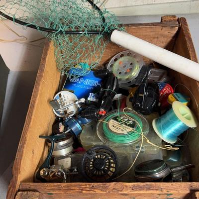 Box Of Fishing Items 4