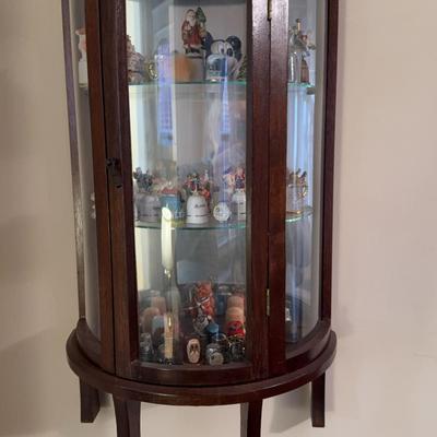 Hanging Shelf Full Of Thimbles