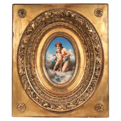 GASTON CASIMIR SAINT-PIERRE (FRENCH, 1833-1916) | L'Amour Mis À L'Éprouve
oil on panel
10 x 6.5 in., panel
in an impressive...